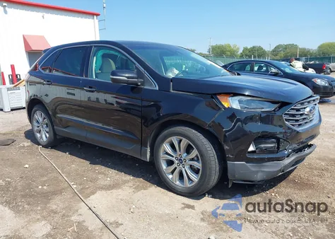 2019 Ford Edge Titanium z USA, uszkodzony, nr VIN 2FMPK3K97KBB55874